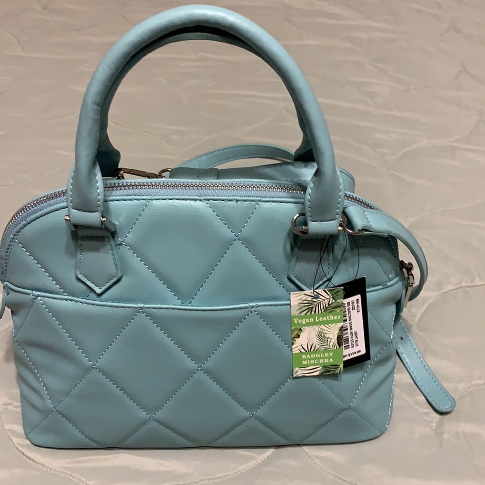 BADGLEY MISCHKA Vegan leather women’s purse NWOT - Picture 2 of 8